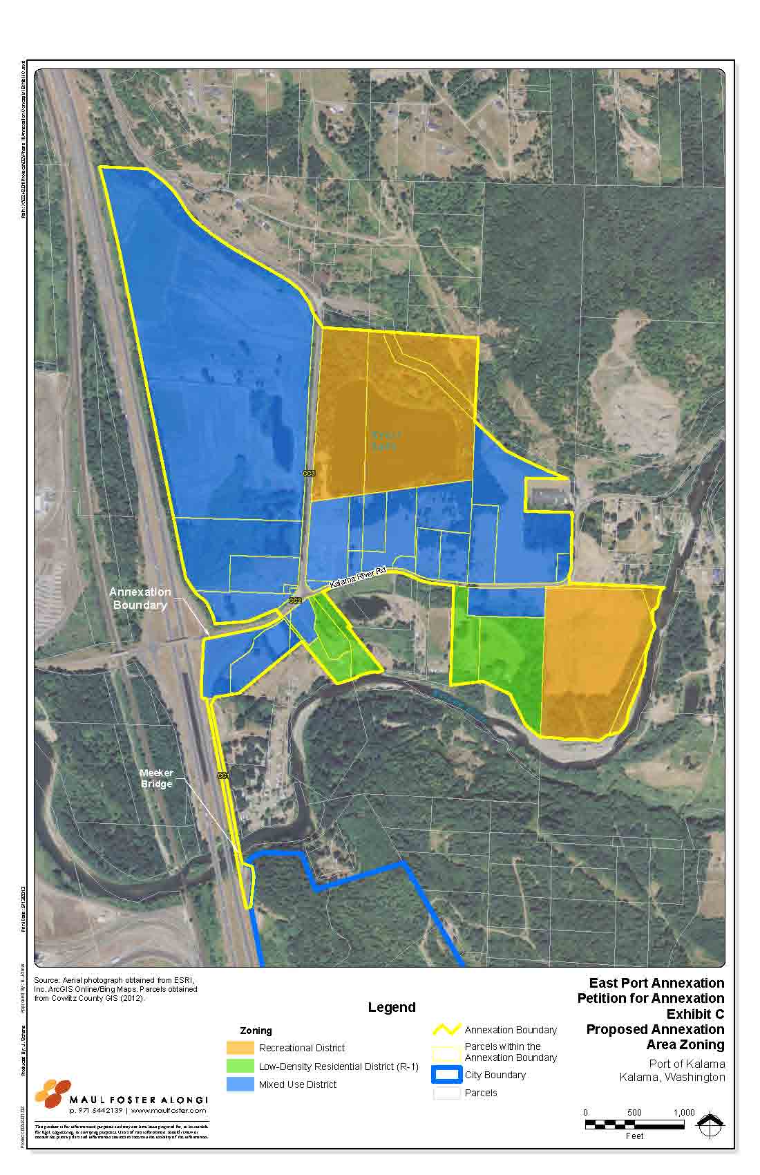 City of Kalama—In Strategic Alliance With Port of Kalama—Receives 2014